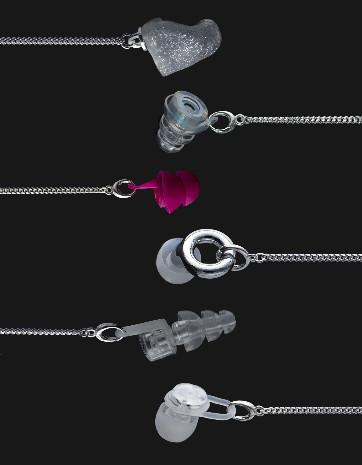 earplug chain attachment